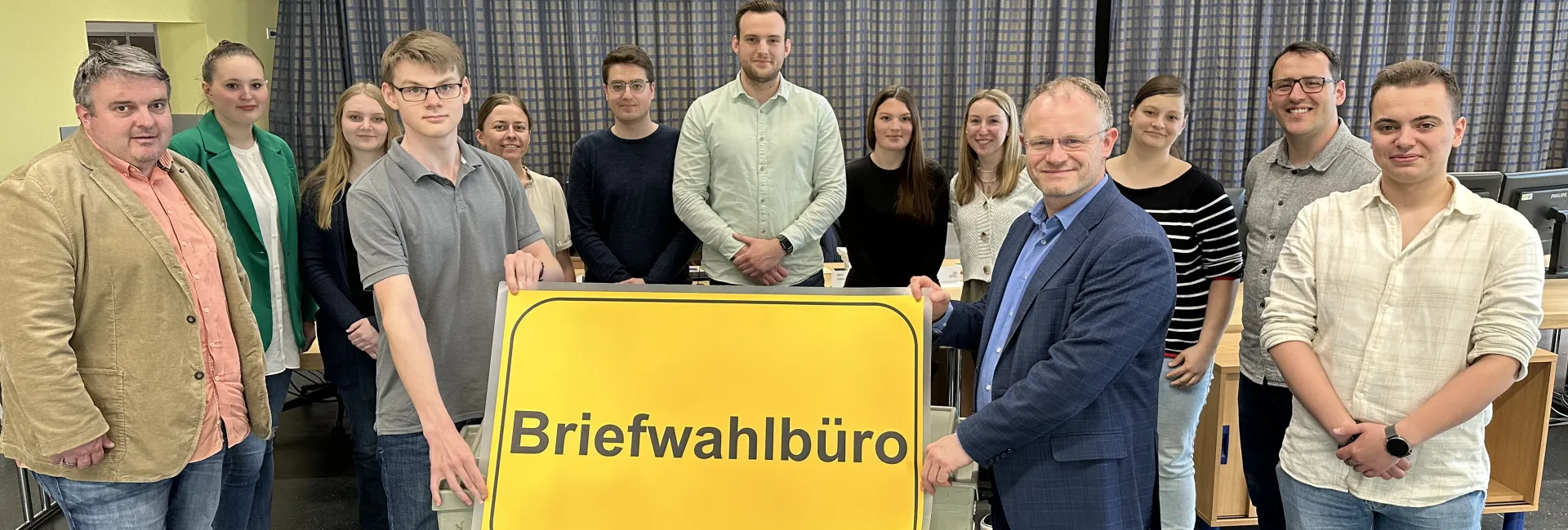 Städtisches Briefwahlbüro öffnet am Montag