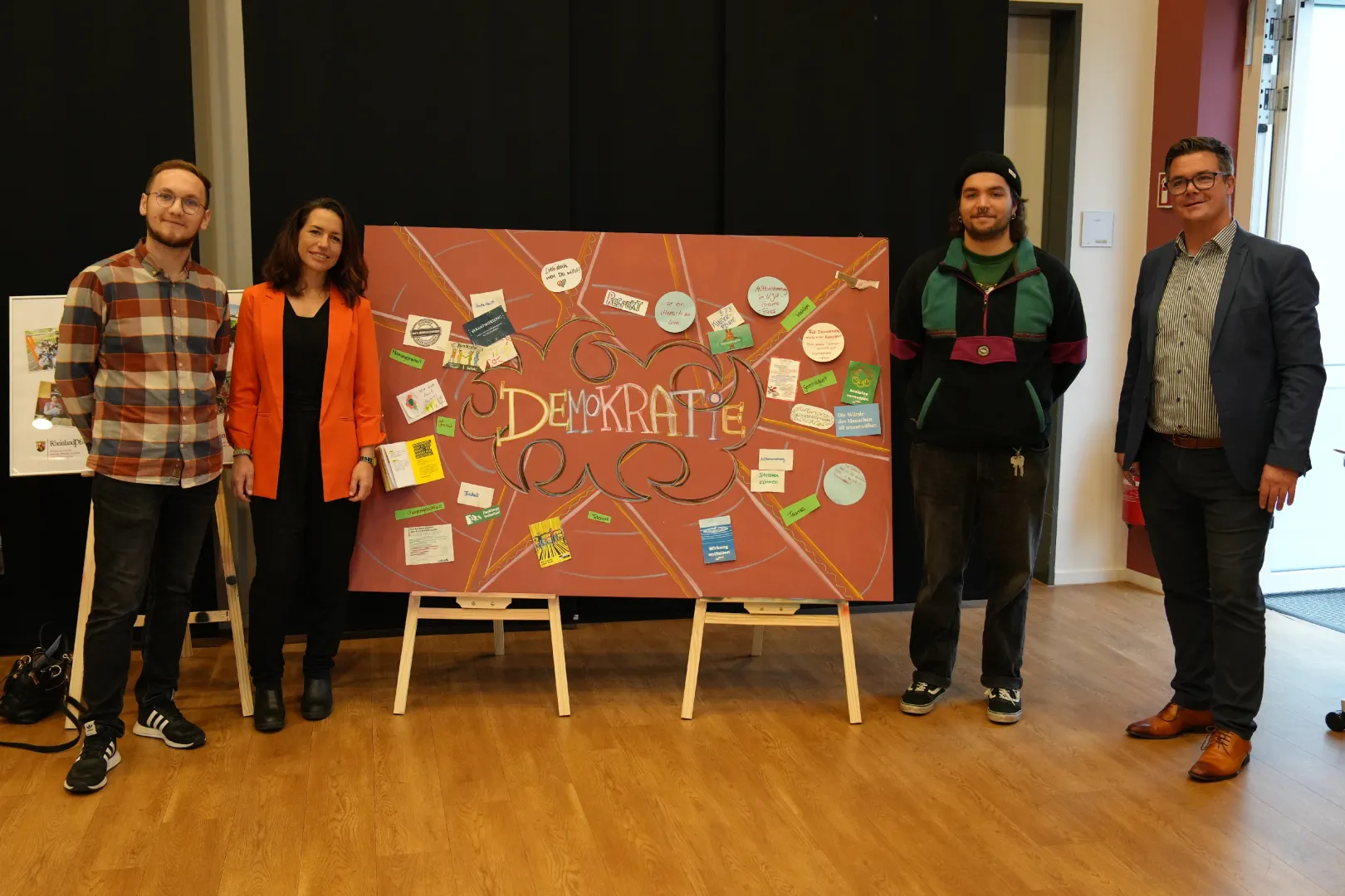Ausstellung zu Demokratietagen lockte ins Big House