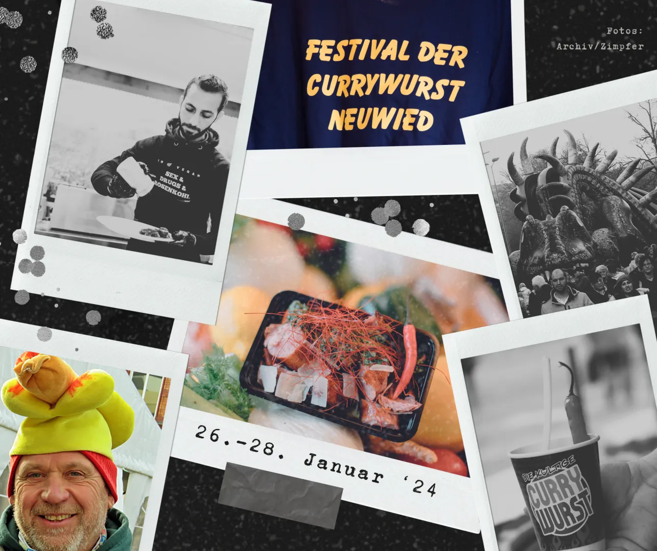 Das Currywurst-Festival ist reich an Höhepunkten