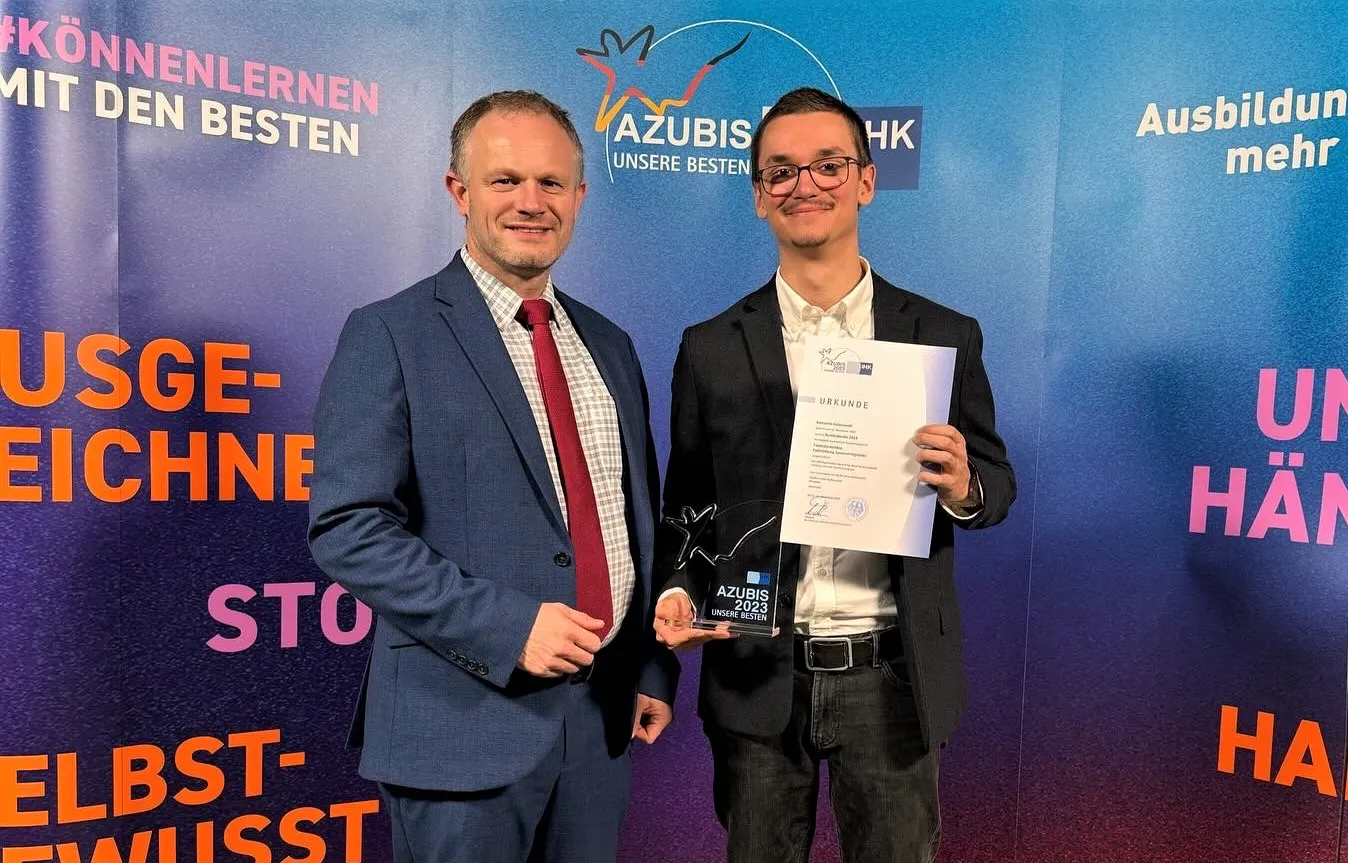 Beniamin Kolosowski hat bei der Neuwieder Stadtverwaltung gelernt: „Bin super vorbereitet worden“ – Auf dem Weg auch Rückschläge überwunden