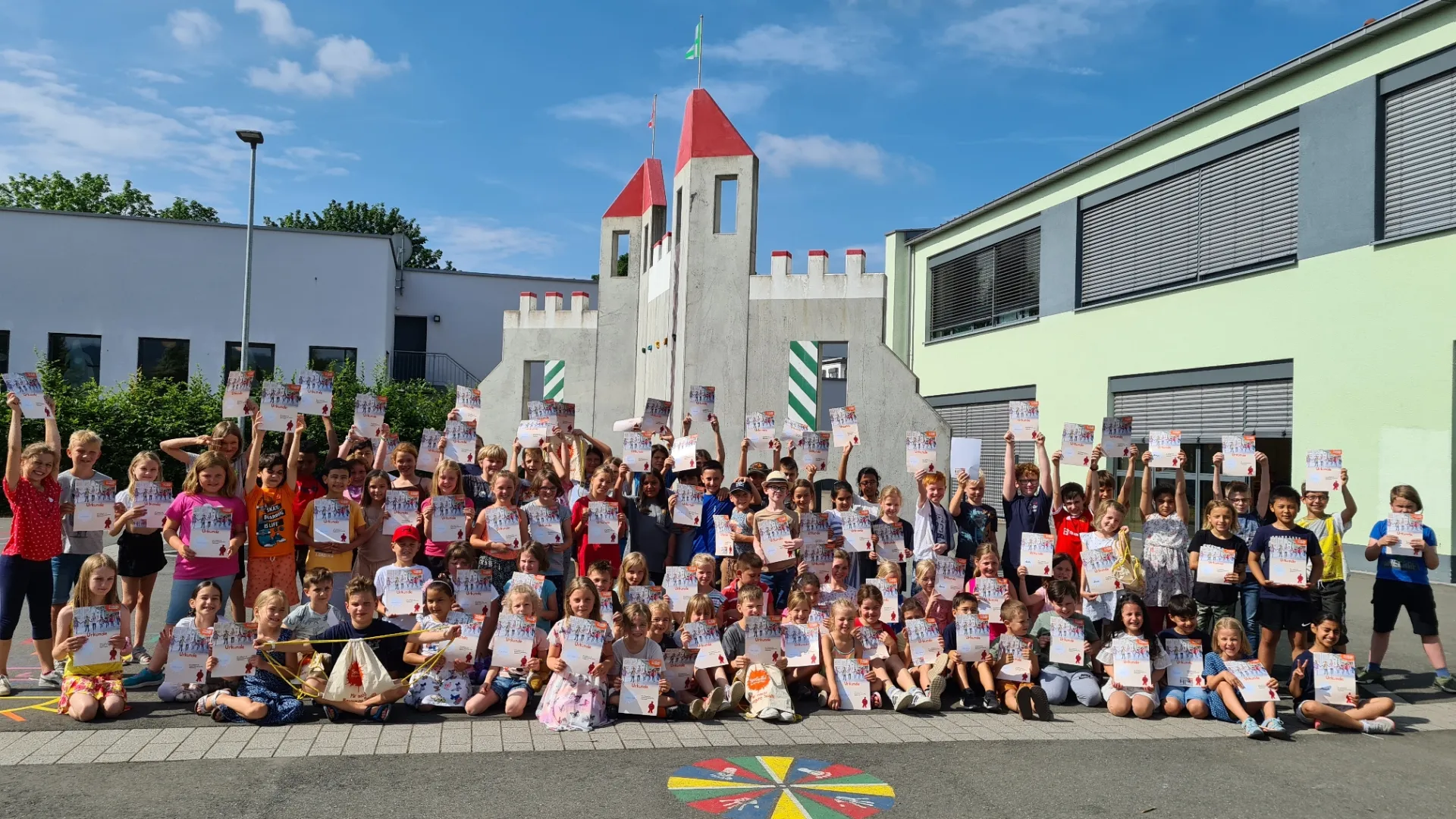 Kunostein-Grundschulkinder verdienen sich Bewegungs-Pass