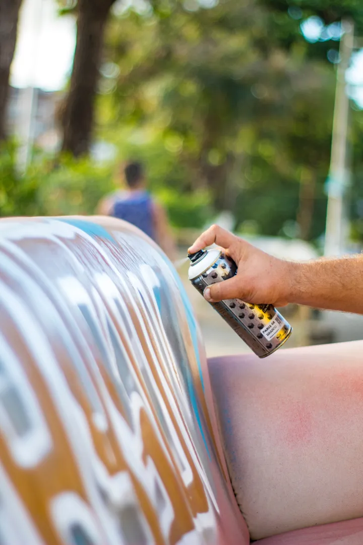 Graffiti-Workshop: An die Spraydosen, fertig, los!