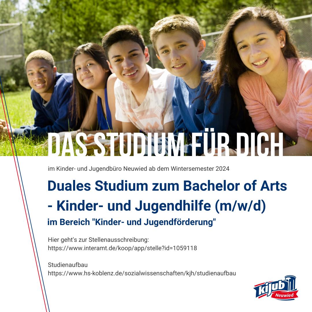 Duales Studium zum Bachelor of Arts - Kinder- und Jugendhilfe (m/w/d)