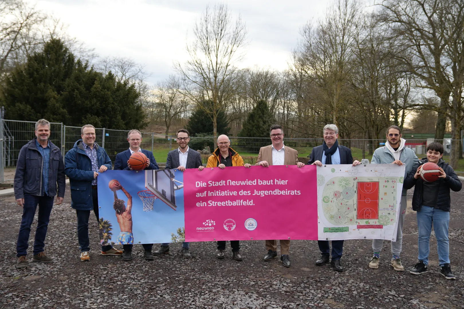 „Kinderfreundliche Kommune“ baut neuen Streetballplatz