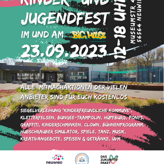 Kinder- & Jugendfest im und am Big House am 23.09.23