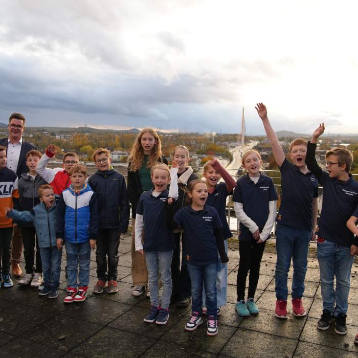 Kinderprinzenempfang in der Neuwieder Stadtverwaltung